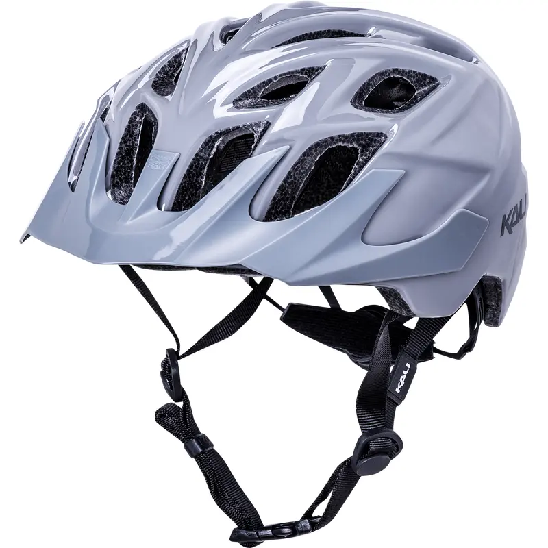 KALI Chakra Solo Helmet - Gloss Gray - L/XL 0221222127