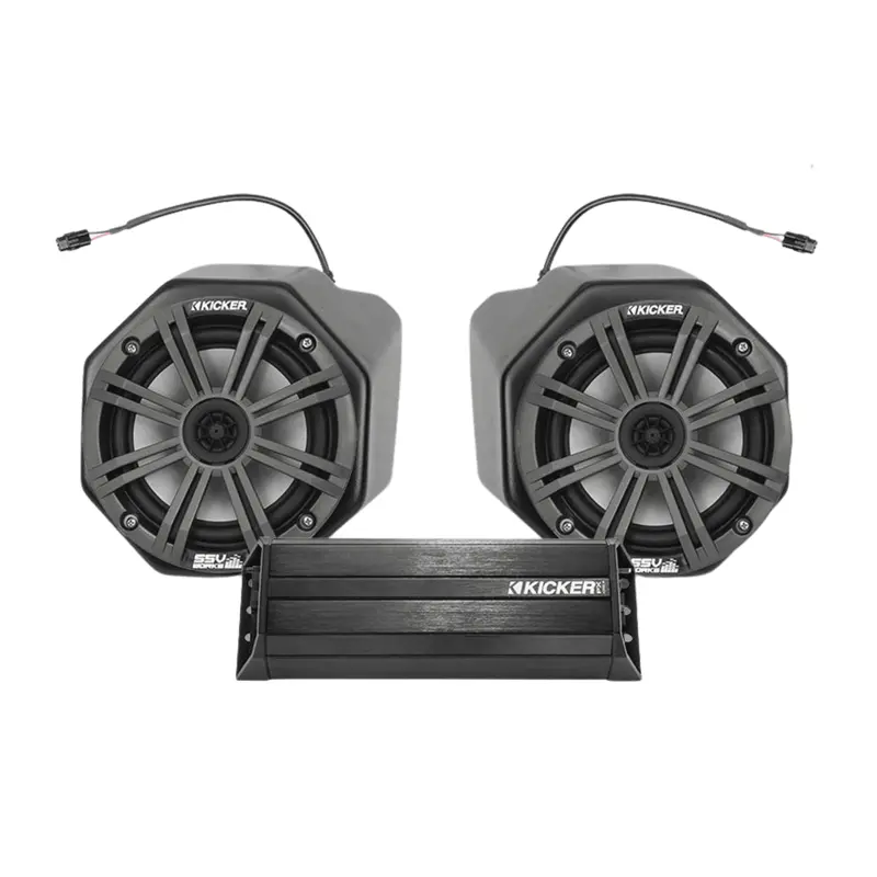 Kicker 2-Speaker Plug-&-Play System for Ride Command - Polaris General (2016-2020)