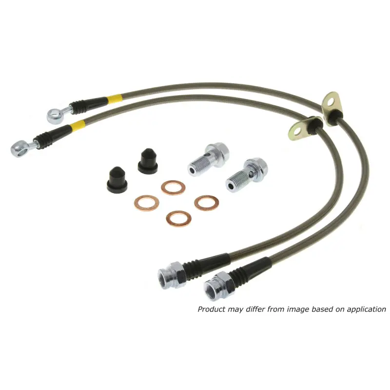 StopTech 08 Lexus IS-F Stainless Steel Front Brake Lines