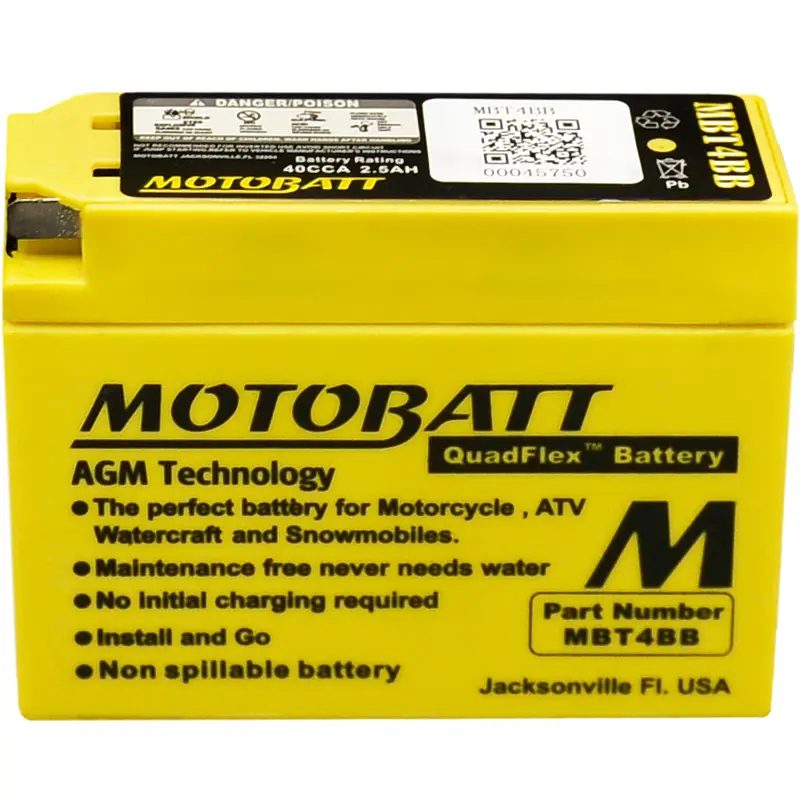 Battery Mbt4bb Sealed Factory Activated