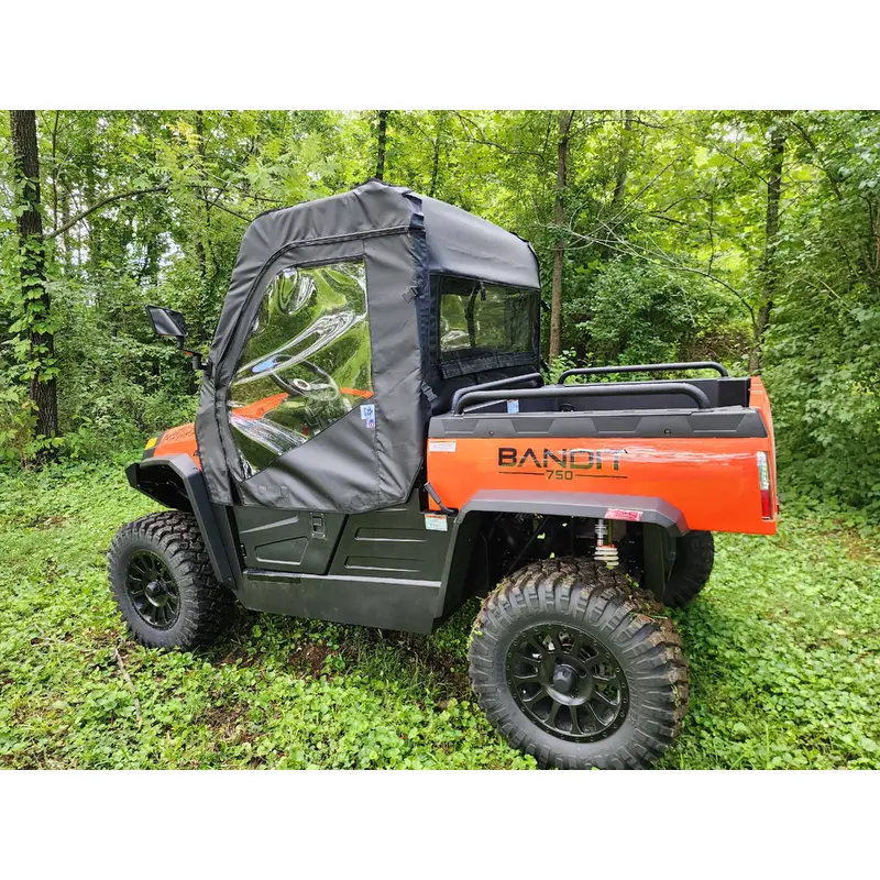 Bad Boy Bandit 750 - Full Cab Enclosure for Hard Windshield