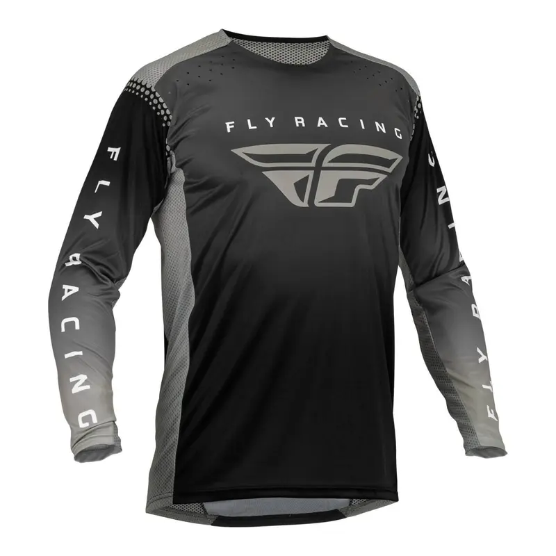 Fly Racing Lite Hydrogen Youth Jersey - Black / Grey