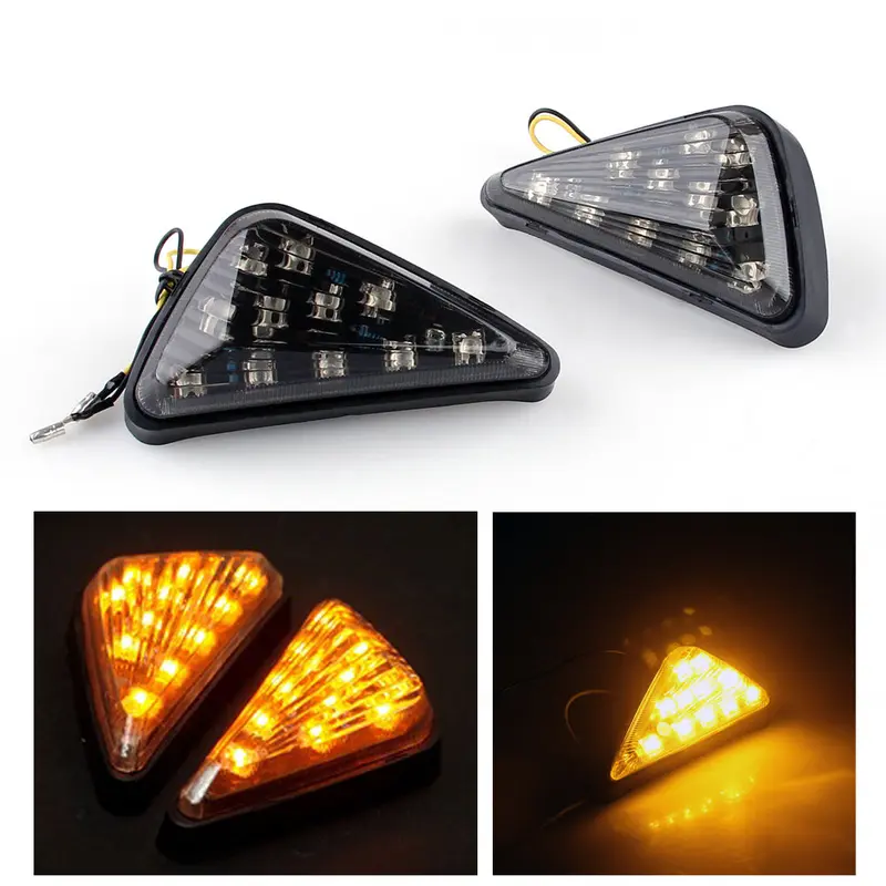 03-14 Honda CBR600RR LED Flush Mount Turn Signal Smoke Generic