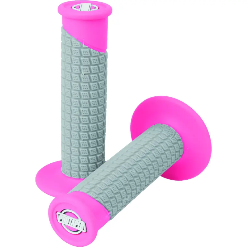ProTaper Clamp-On Pillow Top Grips - Neon Pink/Gray