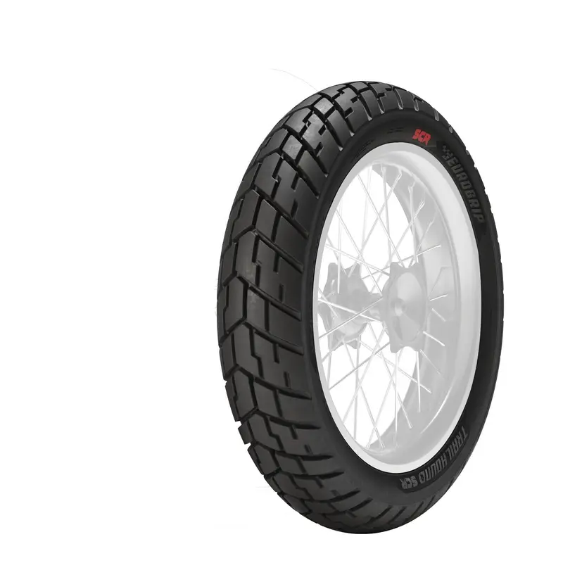 Eurogrip Trailhound SCR 130/80-17 Rear Tubeless Tyre (66H Rating, Radial)