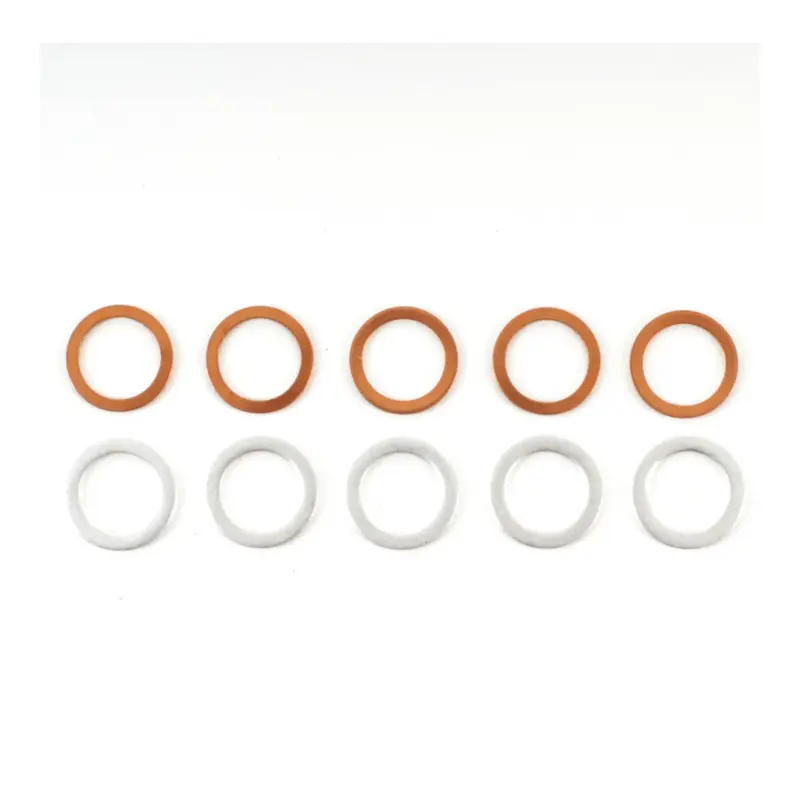 BOLT M10 "BANJO BOLT" ALU/COPPER CRUSH WASHER (Pkt of 10)