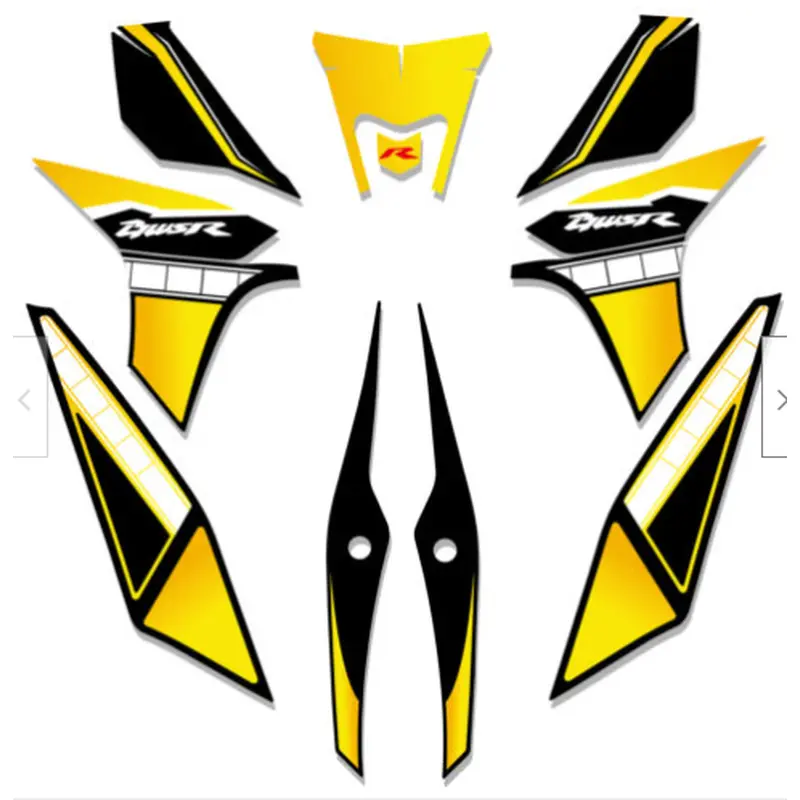 Motorcycle Team Full Decals Graphic Kit For Yamaha Zuma125/BWS125/YW125 2015-2020