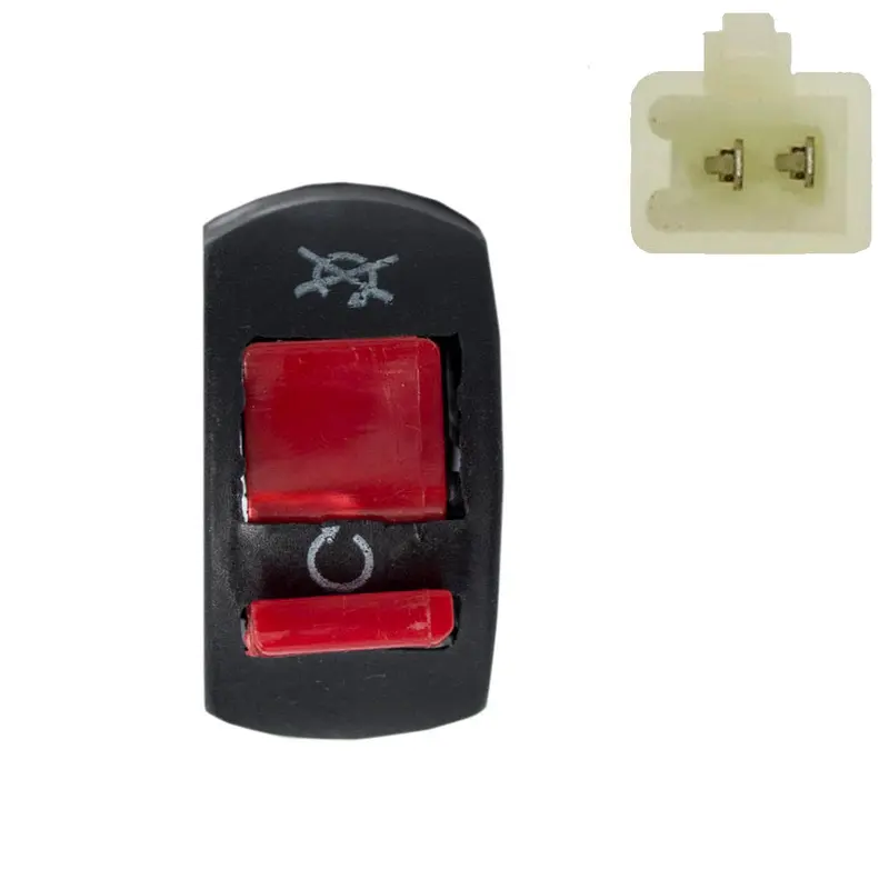 Safety Kill Switch Handlebar Style - 2 Wire Male Connector - Apollo Z20 Z40 Dirt Bike