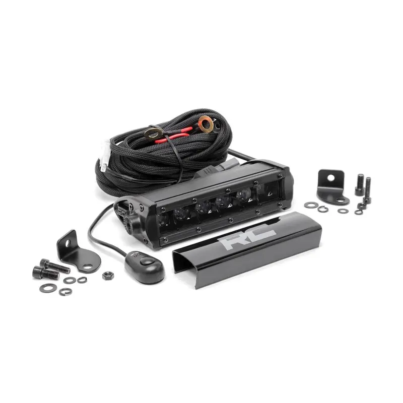 ROUGH COUNTRY 6-INCH CREE LED LIGHT BAR (SINGLE | BLACK SERIES)