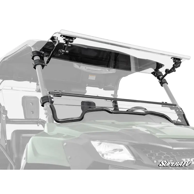 SuperATV HONDA PIONEER 700 SCRATCH RESISTANT FLIP WINDSHIELD