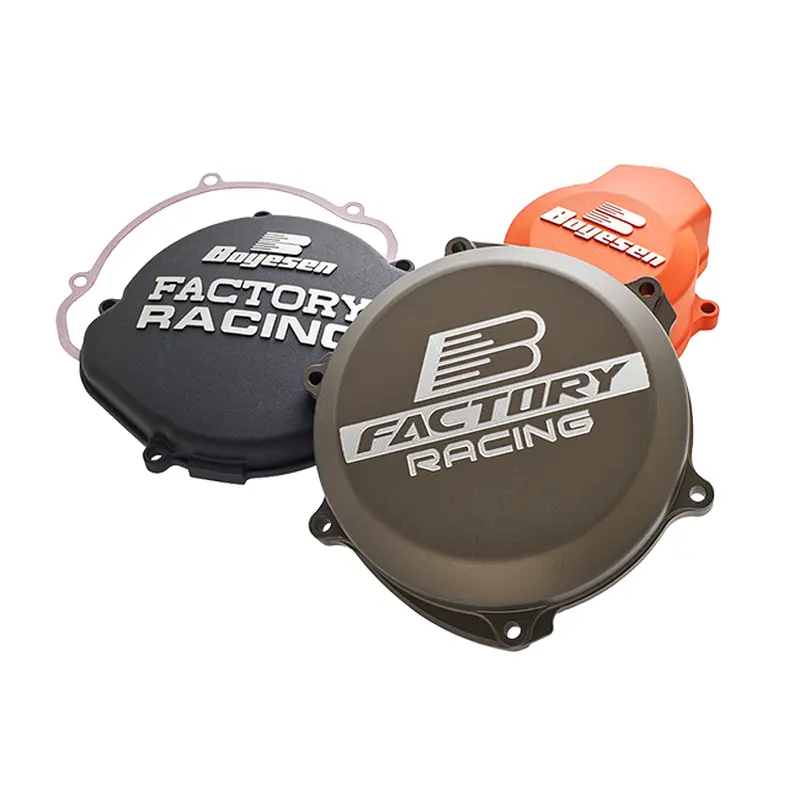 KTM/Husq 2T 2017-21 Clutch Cover Black Boyesen (BRCC-42CB)