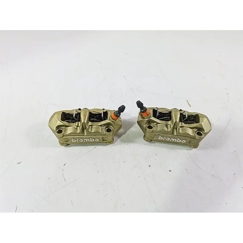 2016 BMW S1000RR K46 Golden Brembo Front Brake Calipers 100mm 34117714784