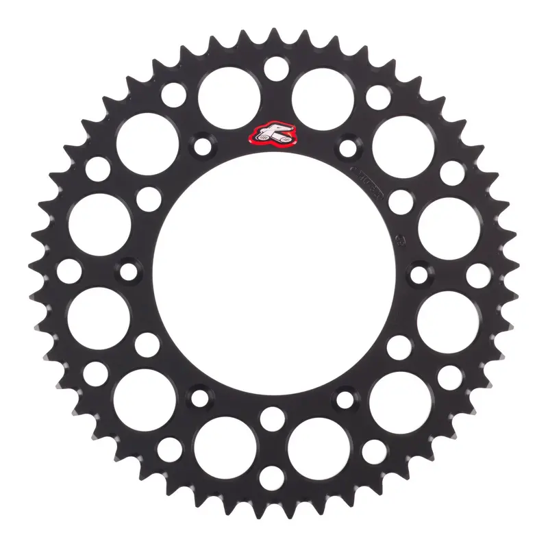 Renthal Sprocket Rear Black 49T Alloy 7075 T6 Grooved