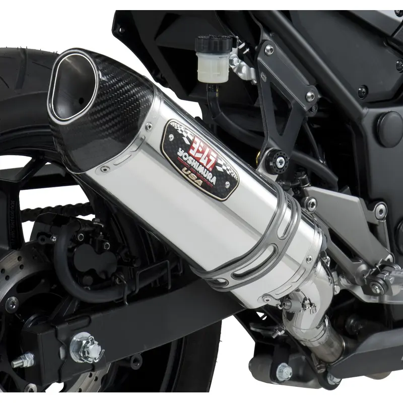 YOSHIMURA EXHAUST STREET R-77 SLIP-ON SS-SS-CF 147002J520