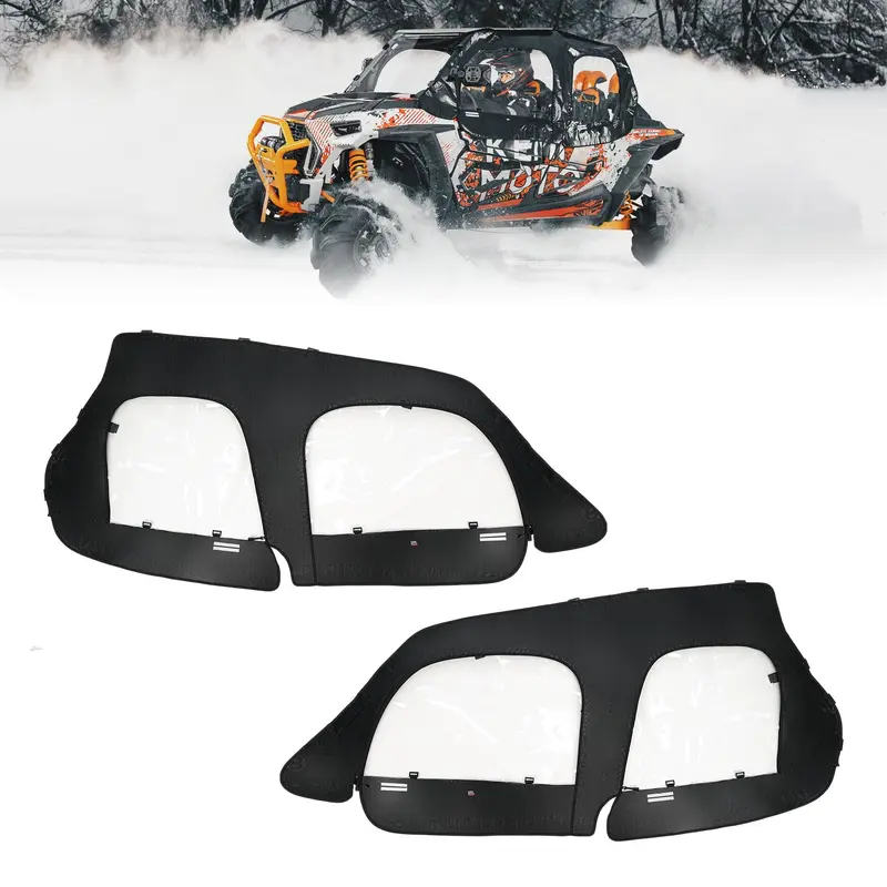 Soft Upper Door Cab Enclosure Set for Polaris RZR XP 4 1000 2014-2023