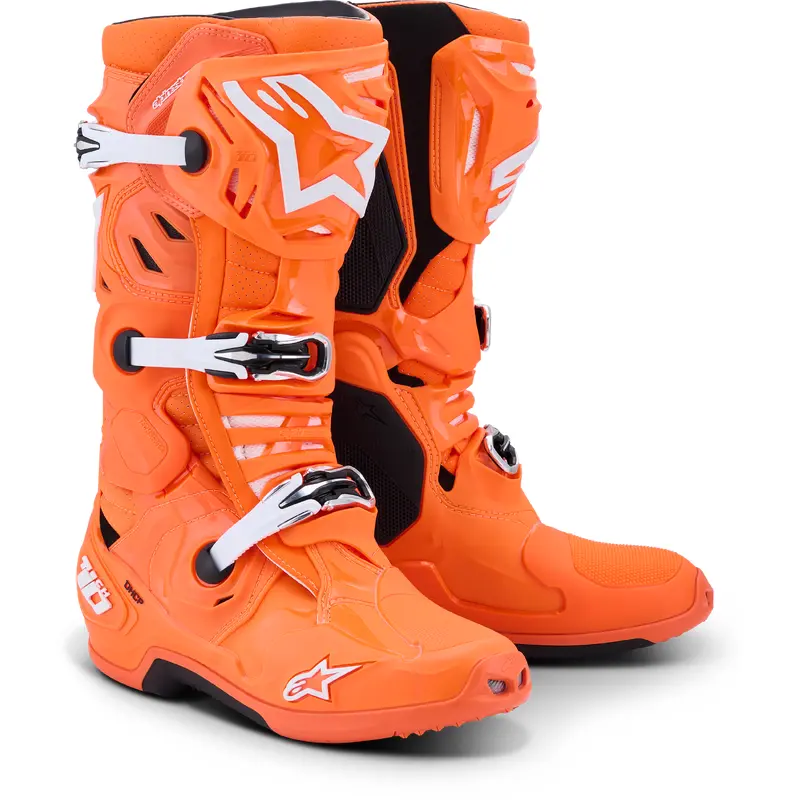 Tech 10 Supervented Orange Fluo/Black/White 10