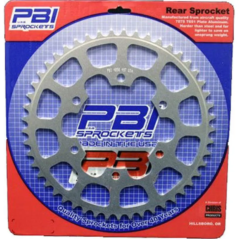 PBI REAR ALUMINUM SPROCKET 45T 3080-45