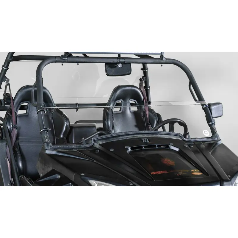 TERRARIDER ODES RAIDER/RAVAGER HALF UTV WINDSHIELD - SCRATCH RESISTANT 3/16