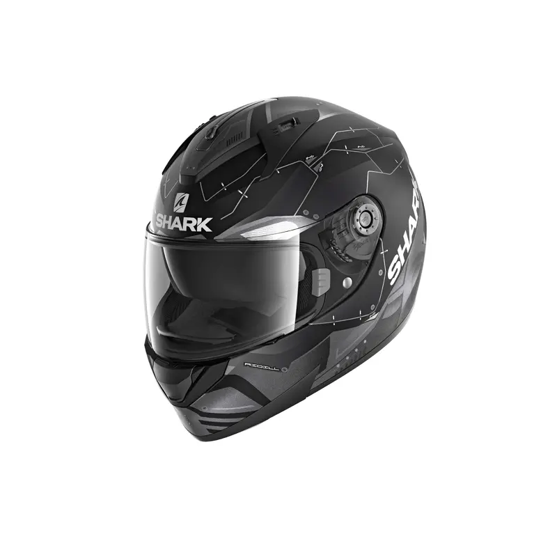 SHARK RIDILL MECCA MAT BLK/ANT/SIL S