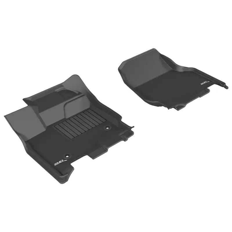 3D MAXpider 2015-2020 Ford F-150 Sprcab/Sprcrew Kagu 1st Row Floormat - Black