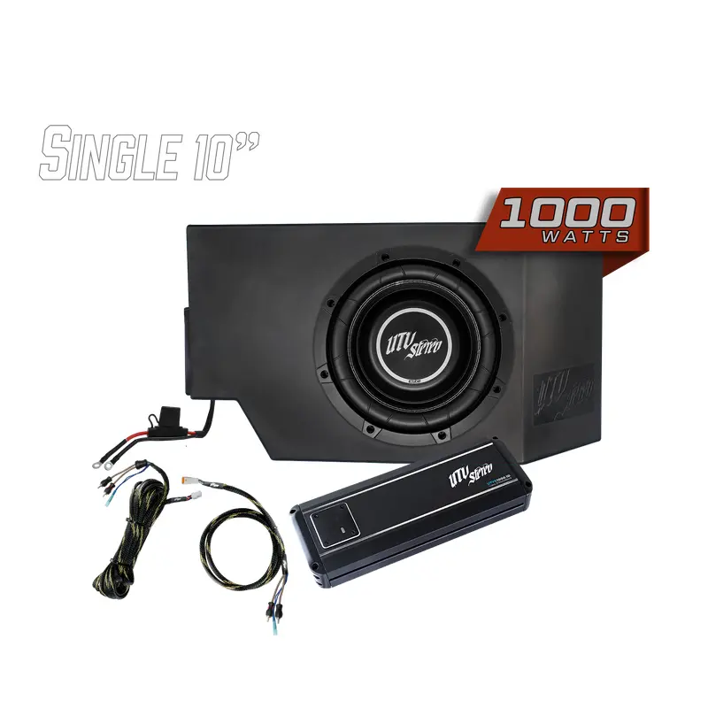 Can-Am Defender 1000W Single Driver Side 10" Subwoofer Kit | UTVS-DEF-SUB-1000-DRIVER