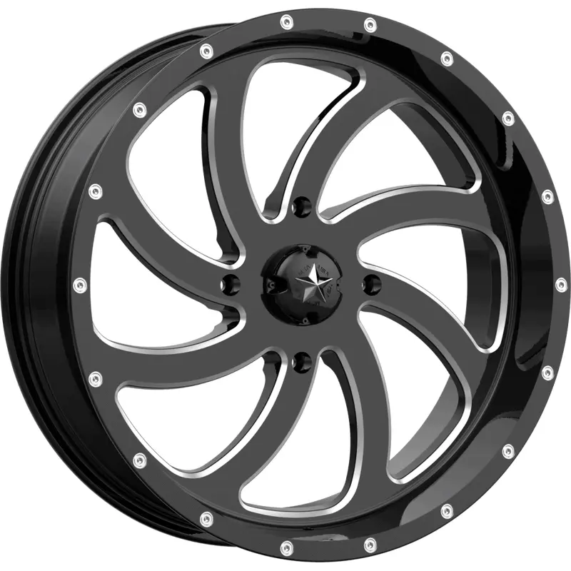 MSA M36 Switch Wheel - Gloss Black Milled