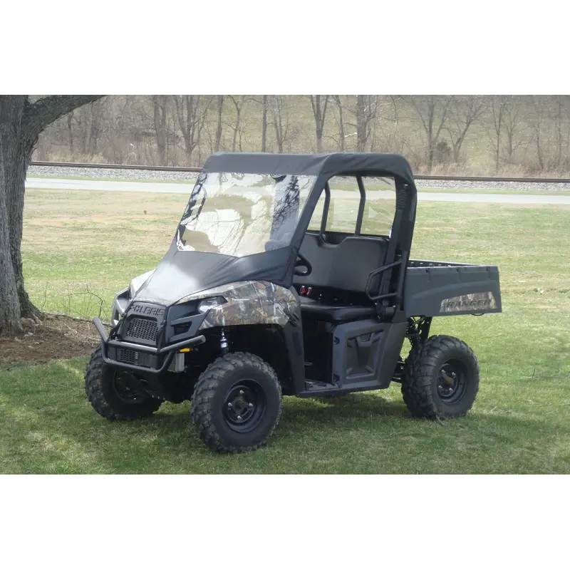 Polaris Mid-Size Ranger 2-Passenger (2009-2014) - Vinyl Windshield/Top/Rear Combo