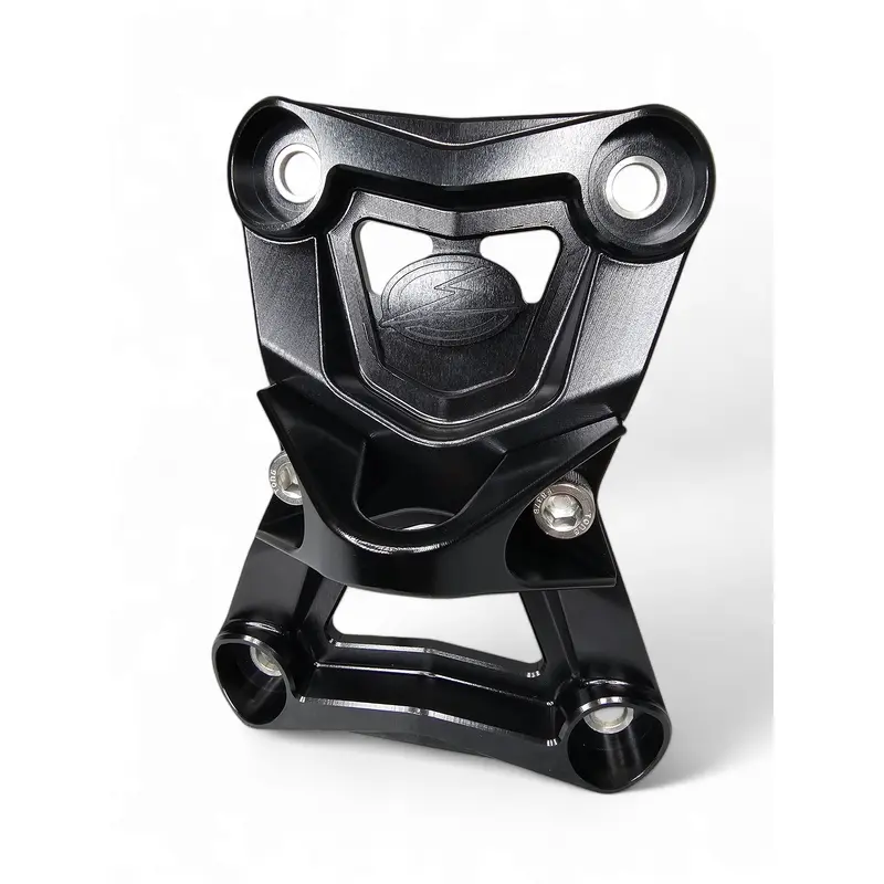 2022-2025 Polaris RZR Turbo R/Pro R Radius Rod Plate with Tow Hook Black