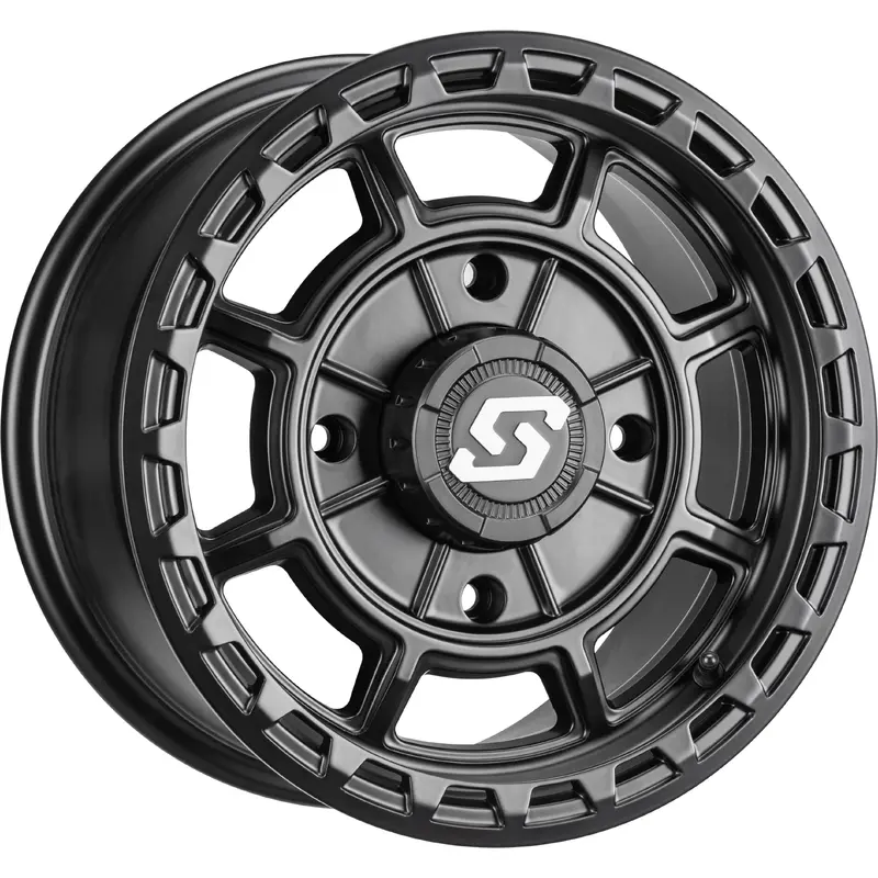 Rift Wheel 15x7 4/137 5+2 (+10mm) Black