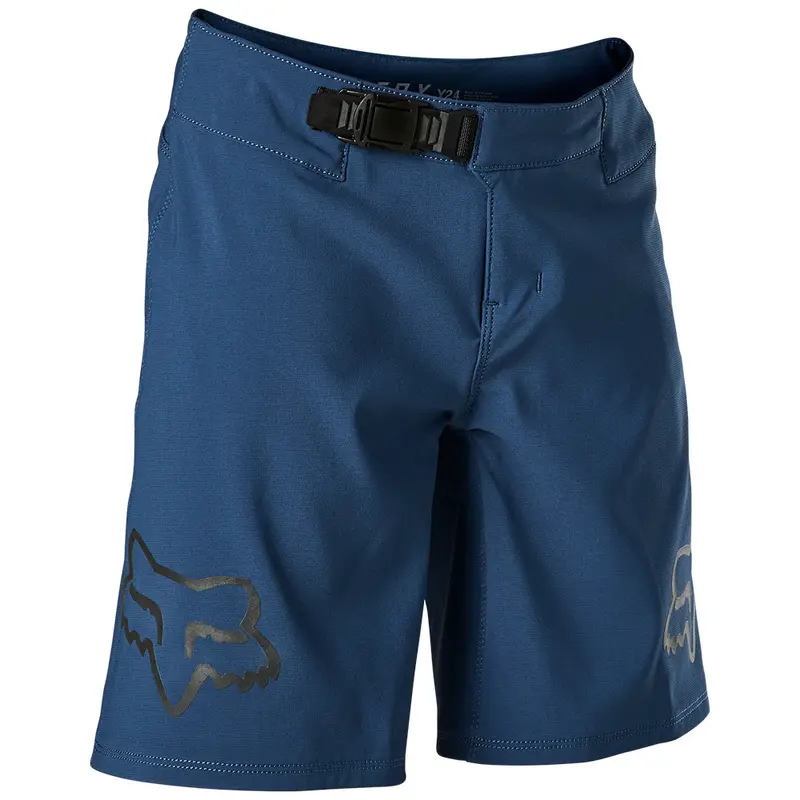 FOX YOUTH DEFEND SHORTS [DARK INDIGO]