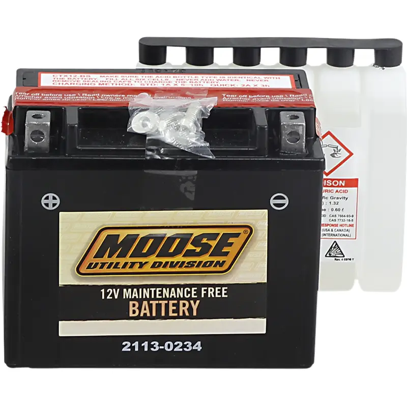 MOOSE UTILITY AGM Battery - YTX12-BS MTX12-BS