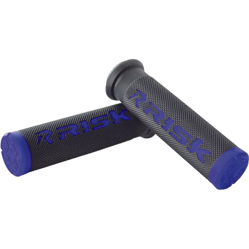 RISK RACING FUSION 2.0 ATV GRIPS BLUE 290