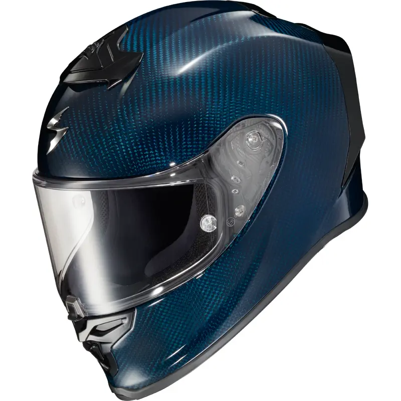 Exo R1 Air Full Face Helmet Carbon Blue 2x