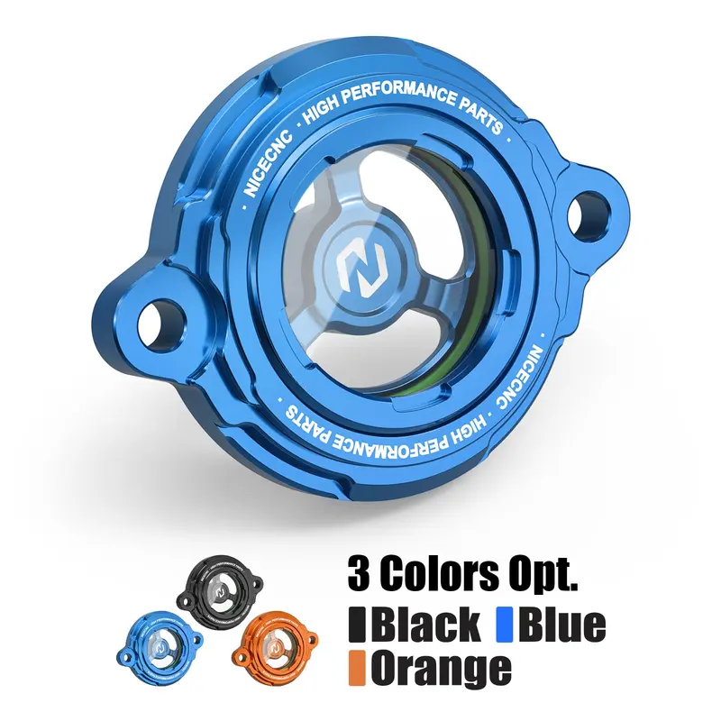 Clear Oil Filter Cover For Husqvarna 701 Enduro Supermoto Norden 901 FE 450 501