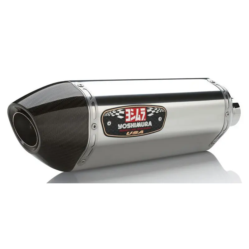 YOSHIMURA EXHAUST STREET R-77 SLIP-ON SS-SS-CF 11600E0520
