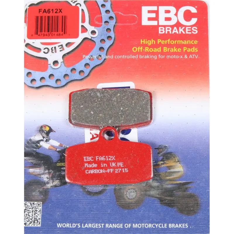EBC 1 Pair Performance X-Series Carbon Brake Pads MPN FA612X