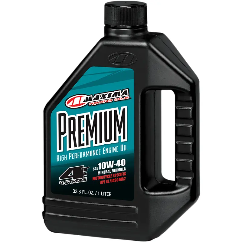 MAXIMA RACING OIL Premium High Performance Mineral 4T Engine Oil - 10W40 - 1L 34901