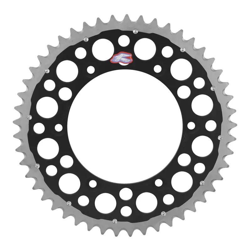 Renthal Sprocket Twinring Black 49T Bi-Metal Grooved Packaged
