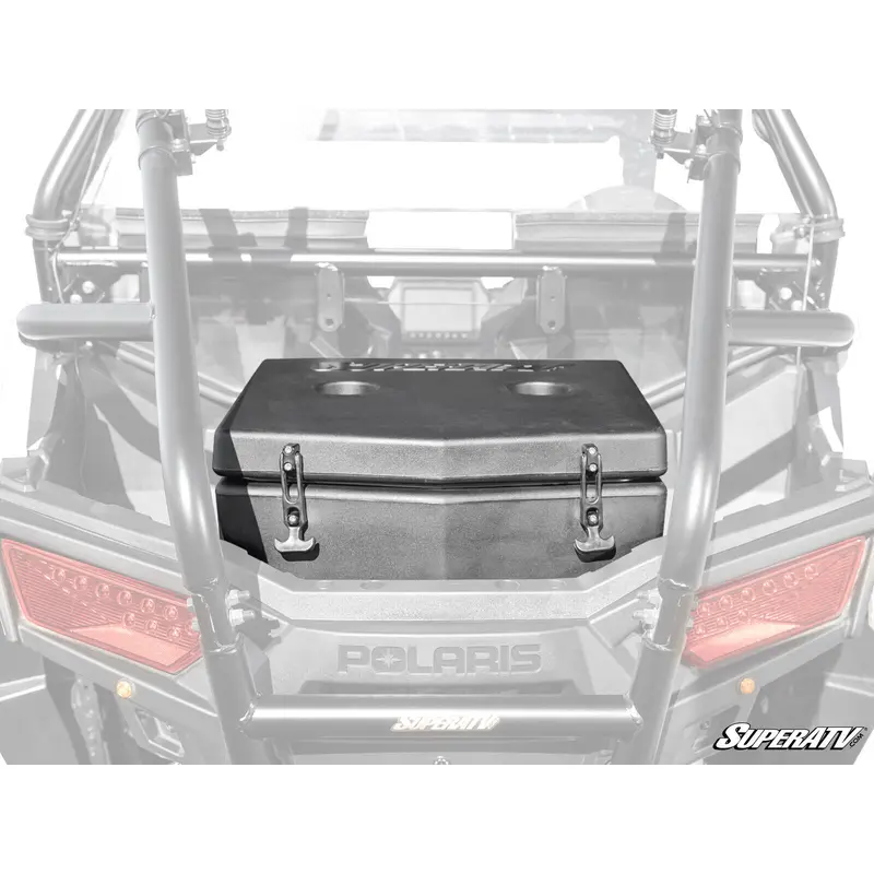 SuperATV Insulated Rear Cooler / Cargo Box for Polaris RZR Trail S 900 / 1000