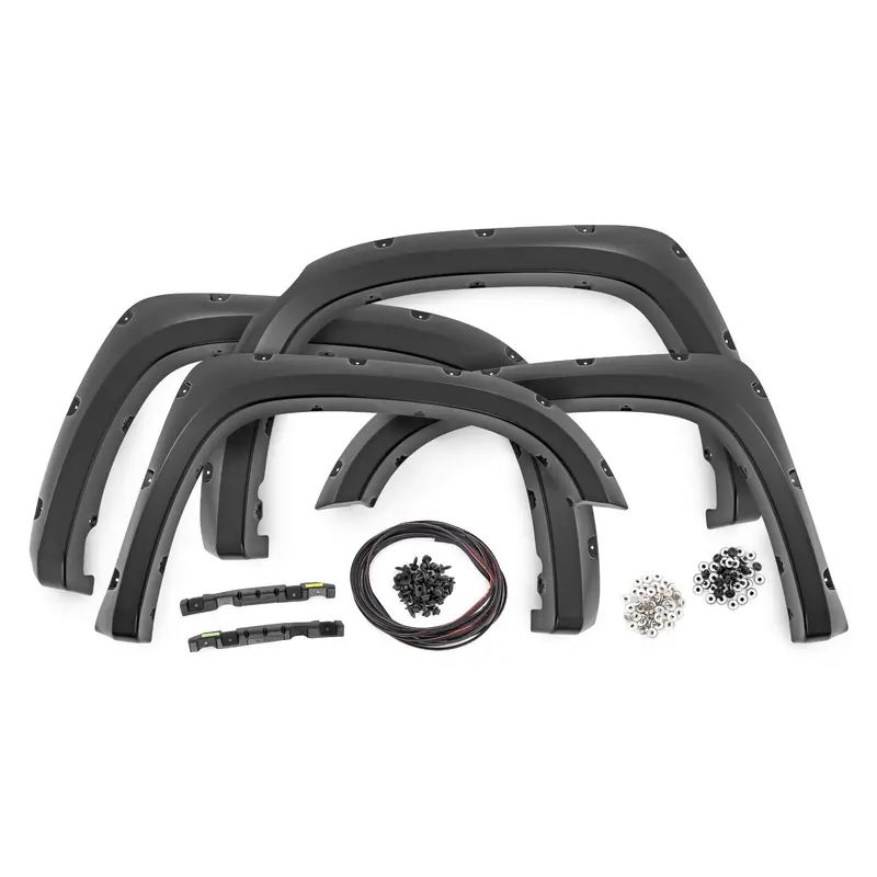 Pocket Fender Flares | 3R3 Barcelona Red | Toyota Tundra 2WD/4WD (2014-2021) | F-T11411A-3R3