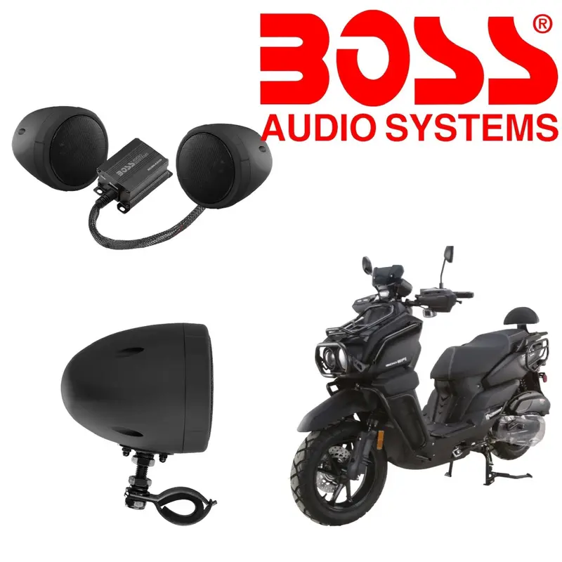 Tank 200 Boss audio system para sccoter