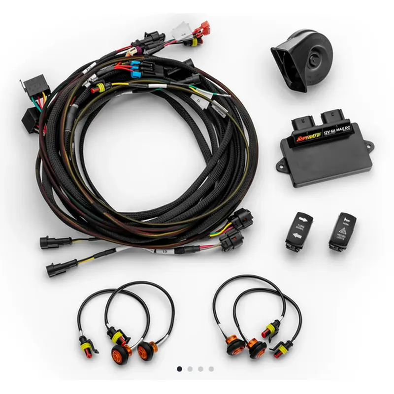 PLUG & PLAY DELUXE SELF CANCELING TURN SIGNAL KIT CANAM DEFENDER TRAXTER