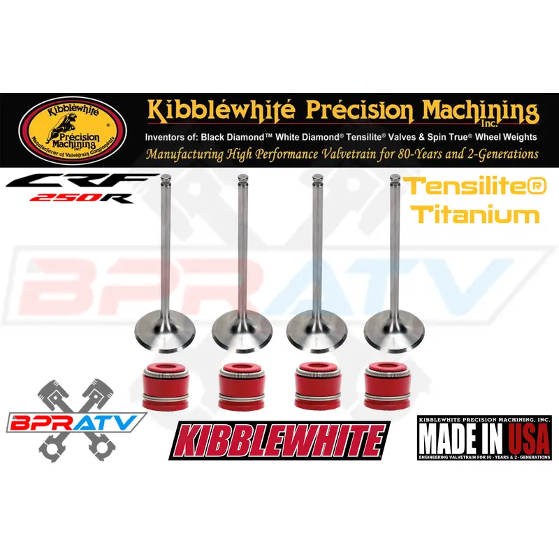 19-24 Honda CRF250RX CRF 250RX TITANIUM Kibblewhite Intake Exhaust Valves Seals
