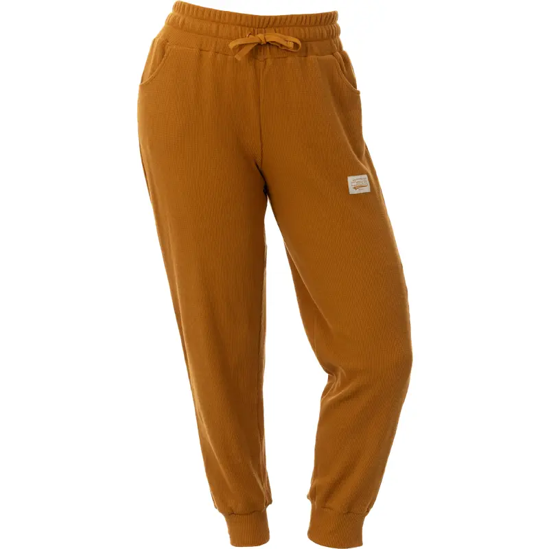 Cozy Waffle Pants Fawn 3x
