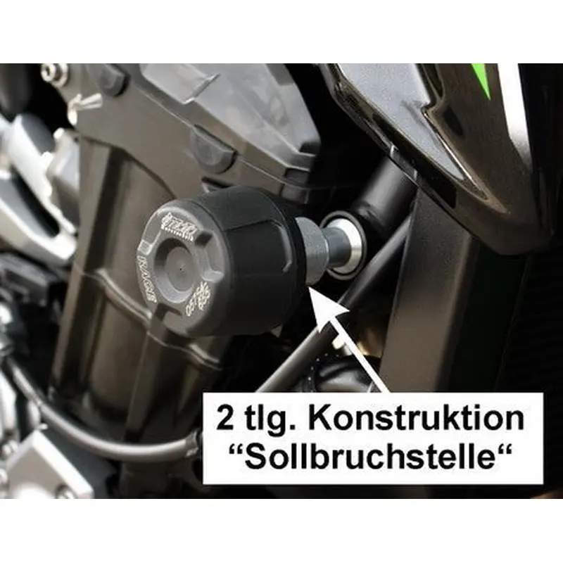 GSG-MOTOTECHNIK | Duo Safetycrash pad set| Kawasaki  Z900 2017-2021