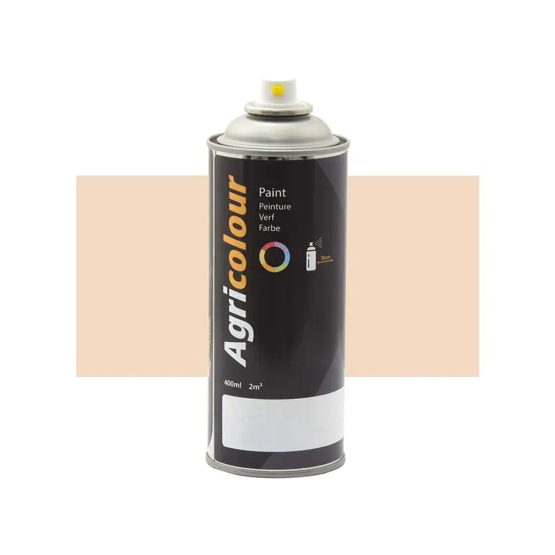 Agricolour - Beige Gloss Paint 400ml Aerosol - Sparex Part No. S.93818