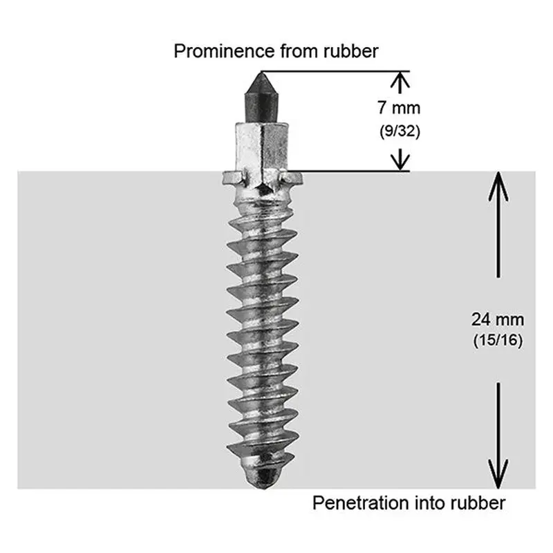 IGRIP SHOULDERED RACING TIRE STUDS 32MM 150PK (SS-32150R)