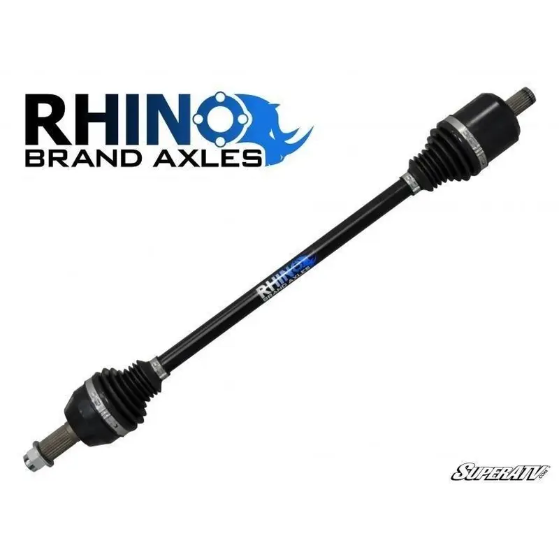 SuperATV Heavy Duty Rhino Brand FRONT Axle for Polaris Ranger XP 800 (2010-2014)