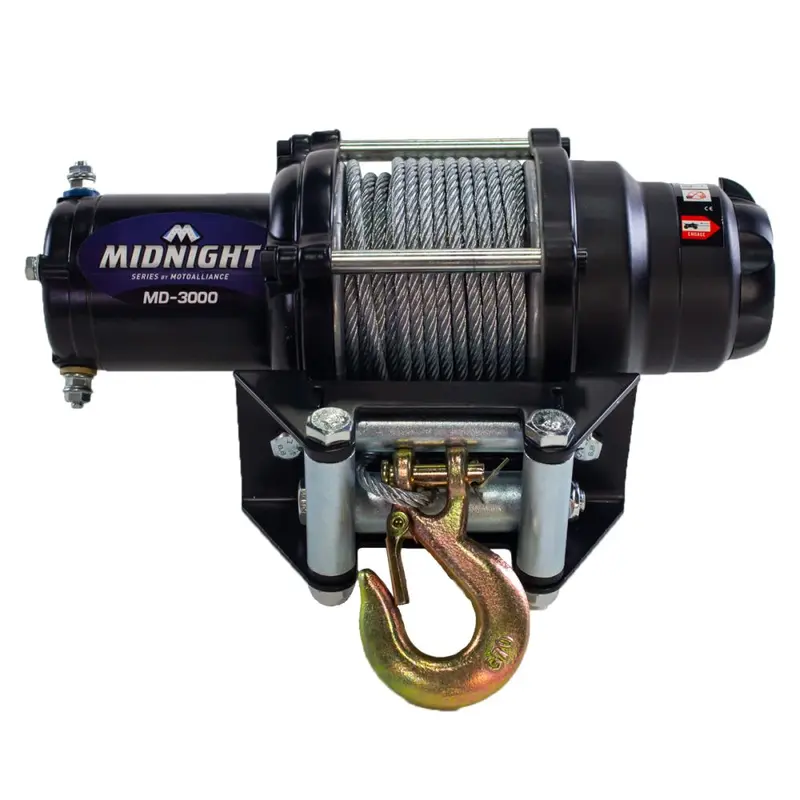 Viper Midnight UTV Winch Kit For Kawasaki Mule 600/610 2005-2016