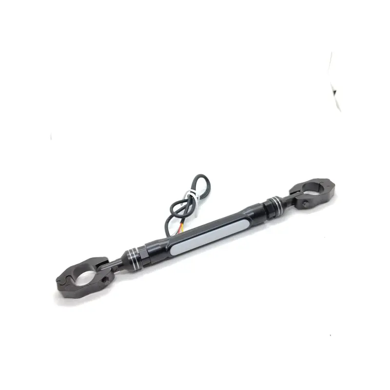 HJG Universal Adjustable Motorcycle Handlebar Light /Handle Rod Cross Bar